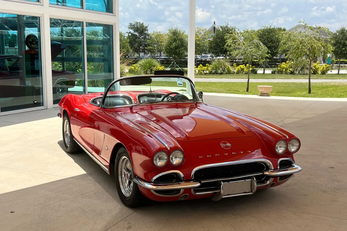 1962 Chevrolet Corvette detail view