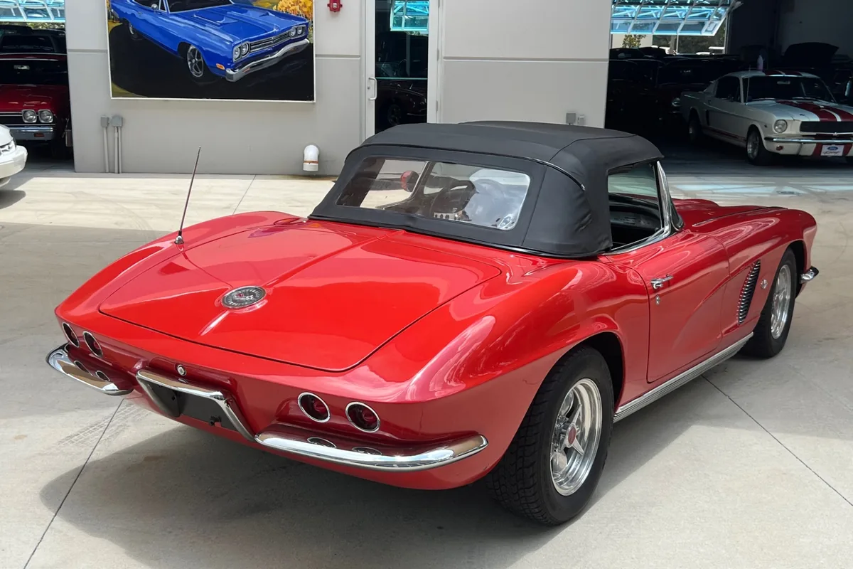 1962 Chevrolet Corvette interior or mechanical detail